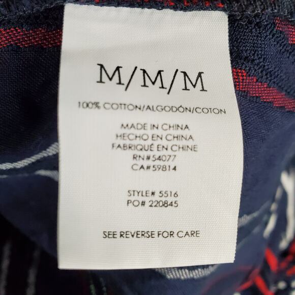 Cabi Navy Flag Freedom Stripe Balloon Sleeve Blouse Size Medium - Picture 4 of 5